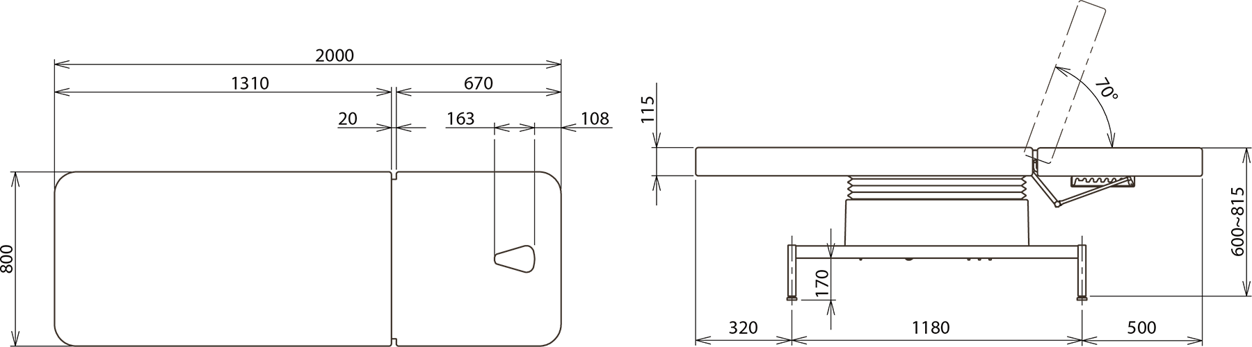 Authentic Bed dimensions