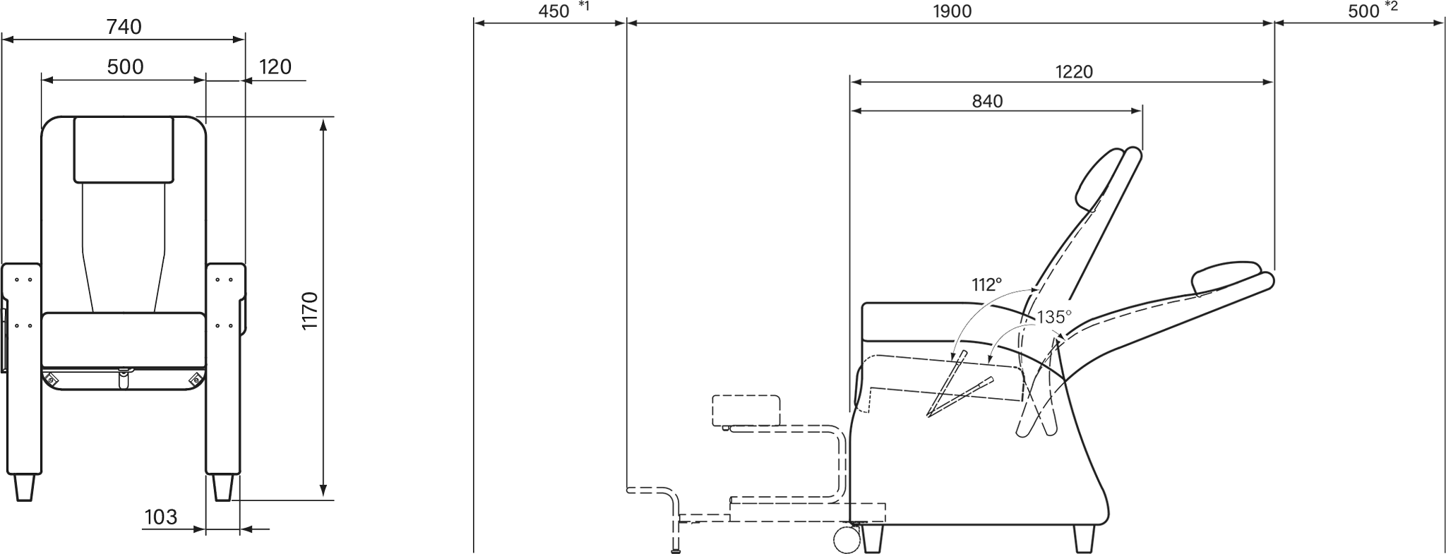 Cil dimensions