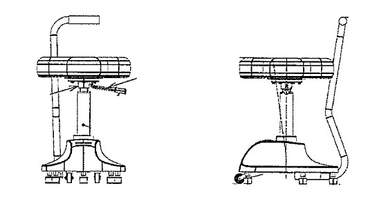 M-Stool dimensions